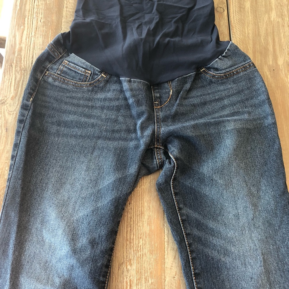 Maternity boot cut jeans